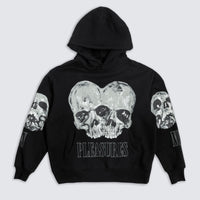 PLEASURES Double Skull Hoodie