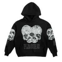 PLEASURES Double Skull Hoodie