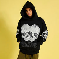 PLEASURES Double Skull Hoodie