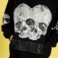 PLEASURES Double Skull Hoodie