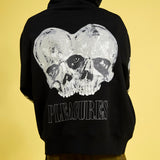 PLEASURES Double Skull Hoodie