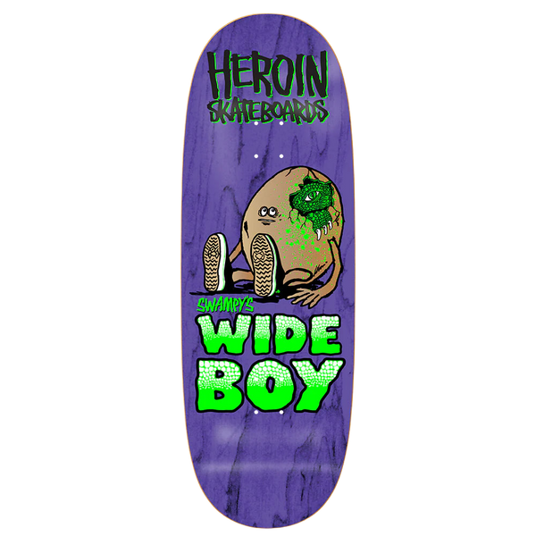 HEROIN Swampy's Wide Boy Deck 10.75