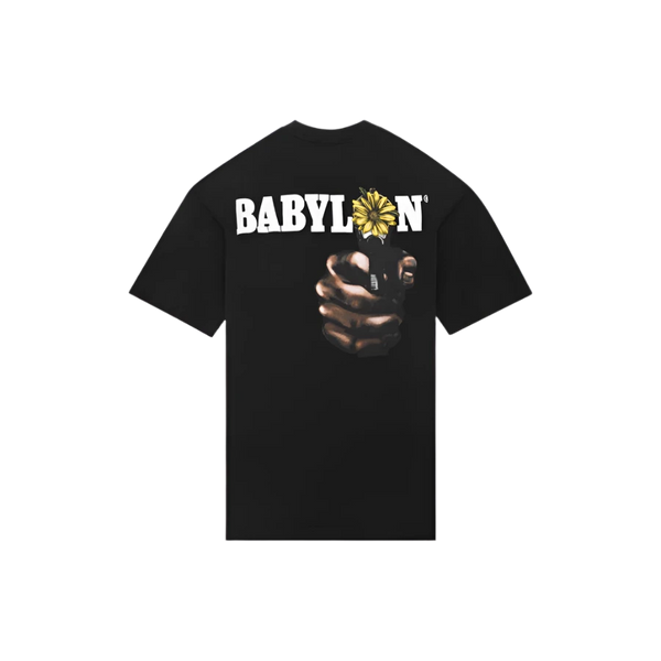 Babylon Daisy Tee [Black]