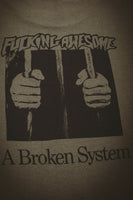 Fucking Awesome A Broken System Tee [Olive]