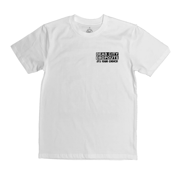 Dead City x Dropouts Telephone Fantasies Tee | White