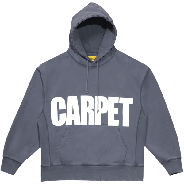 CARPET Battered Hoodie [Washed Black]