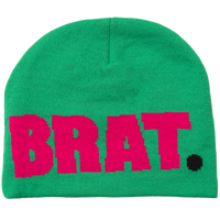 Carpet BRAT Logo Beanie | Mean Green