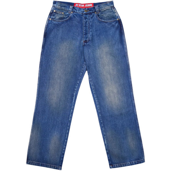 Carpet C-Star Jeans [Washed Blue]