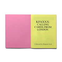 KFAXXX: Calling Cards From London