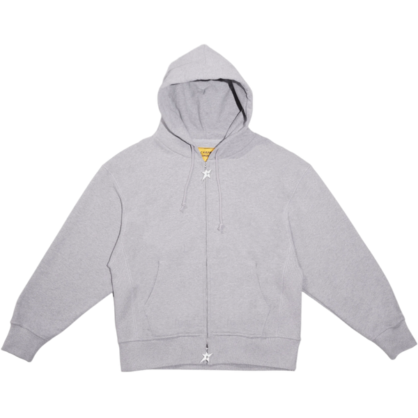 Carpet Big C-Star Double Zip Hood | Heather Grey