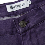 Evisen Coloured Denim Work Shorts | Black