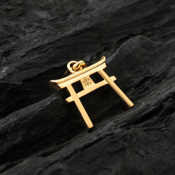 Tachibana.co Gold Torii Gate Amulet