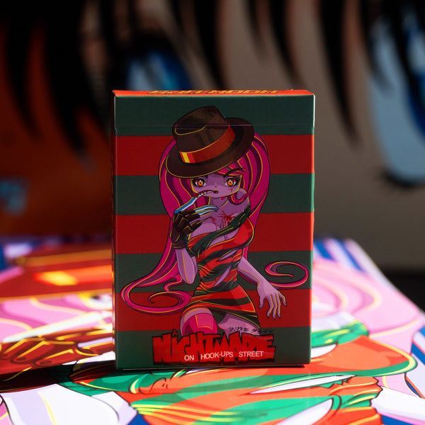 Nightmare on Hook-ups Street Playing Cards