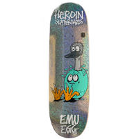 HEROIN Emu Egg Silver Foil Deck | 9.25