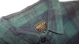 FUCT SSDD Flannel Button Long Sleeve Shirt [Green Plaid]