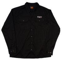 FUCT SSDD Button Long Sleeve Shirt [Black]