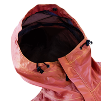 CARPET Thermal Head Reactive Rain Jacket [Brown/Yellow]