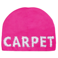 Carpet Rhinestone Beanie [Hot Pink]