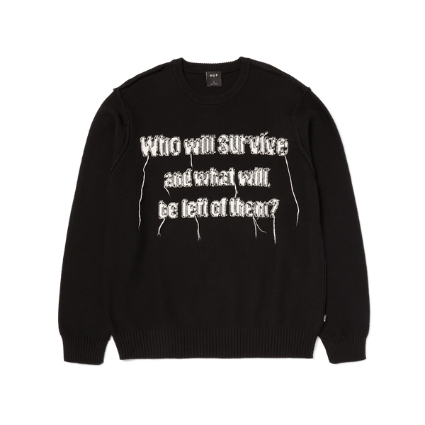 HUF x The Texas Chainsaw Massacre Survive Cable Knit Sweater