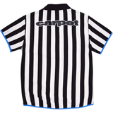 Carpet Knit Soccer Jersey | Black/White