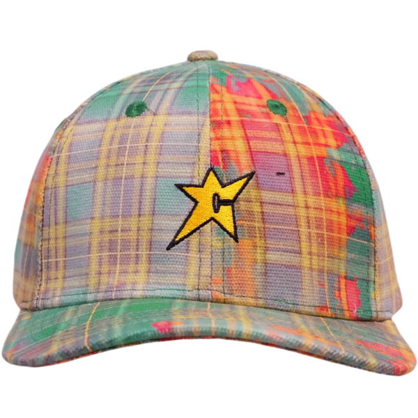 Carpet C-Star Plaid Cap [Green]