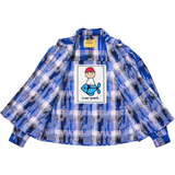 Carpet Tattered Flannel [Blue]