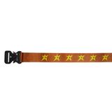 Carpet Woven Belt [Chestnut Brown/Yellow]