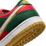 Nike SB Dunk Low Pro Prm "Seattle Supersonics" [Fir/Fire Red]